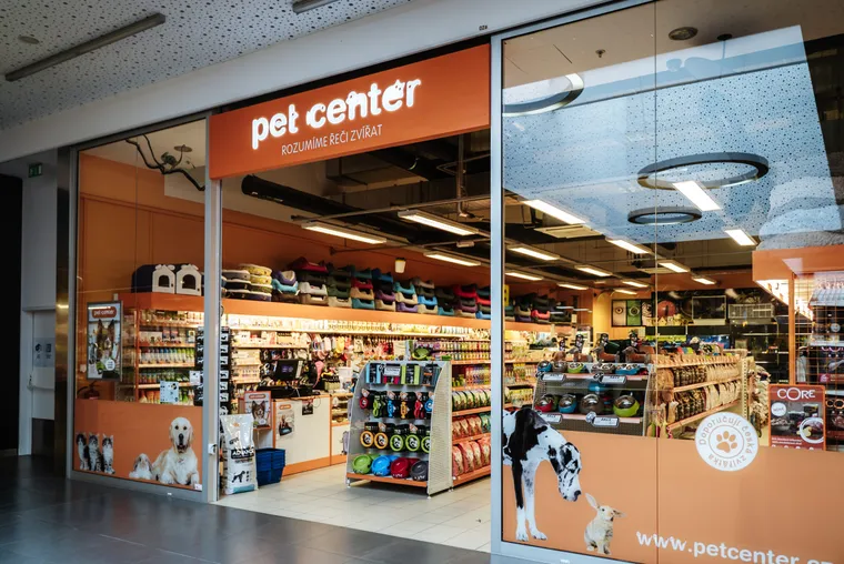 Pet Center v OC FRÝDA
