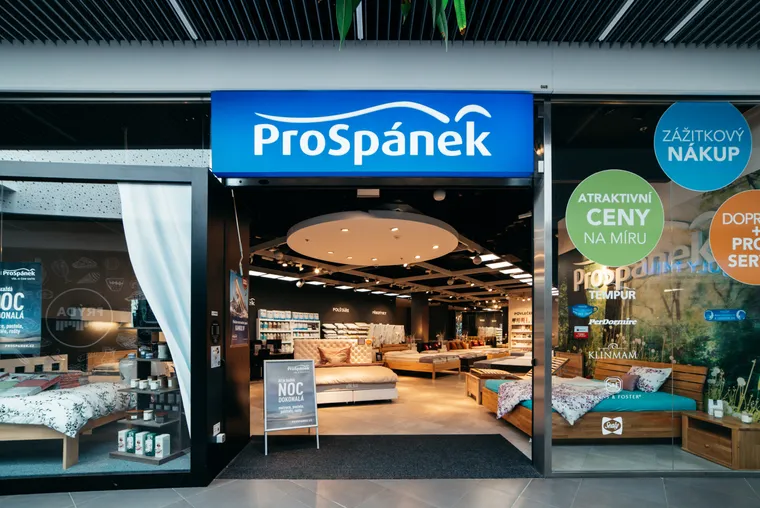 ProSpánek v OC FRÝDA