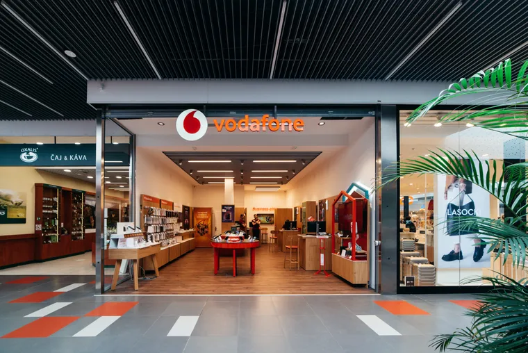Vodafone v OC FRÝDA