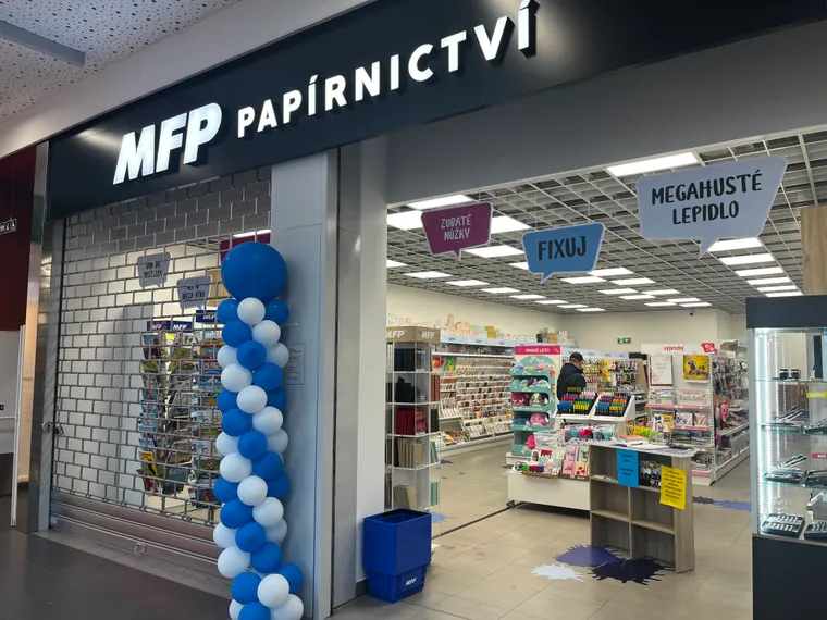 INKY papírnictví v OC FRÝDA